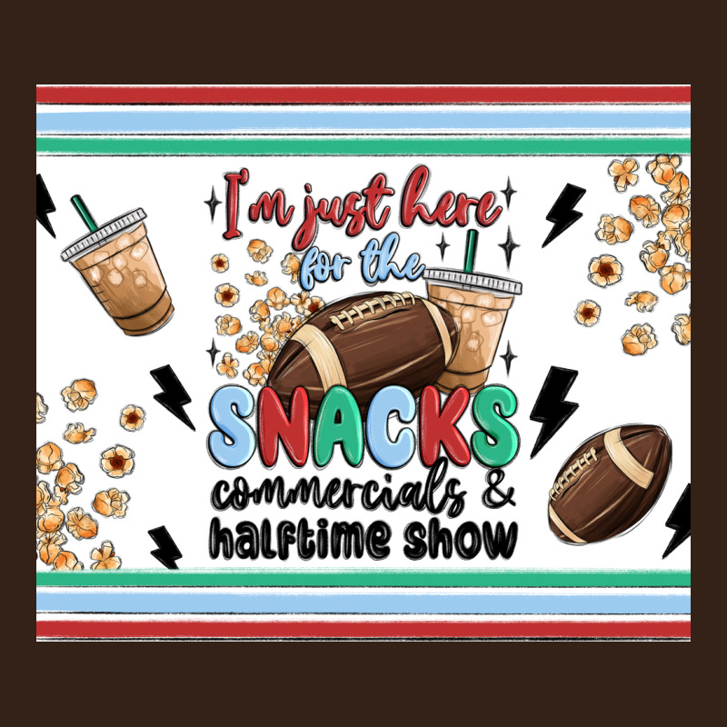 I'm Just Here For The Snacks Heavy Core Tee by MaliasSmallBusiness | Teevron