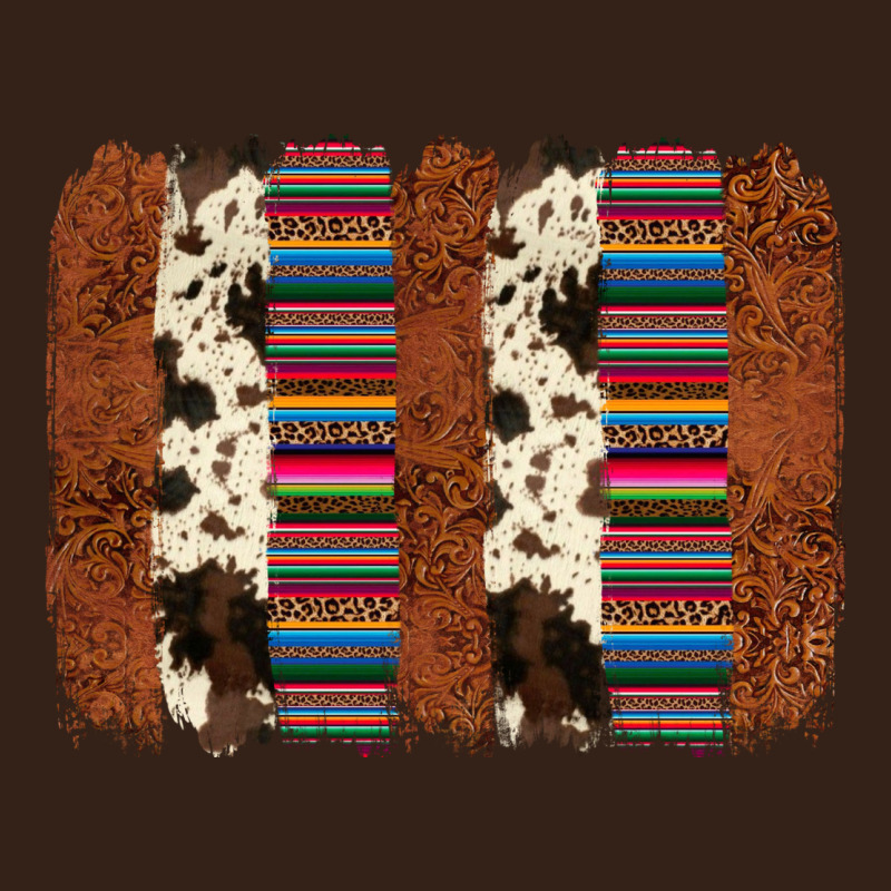 Serape Cowhide  Brushstroke Heavy Core Tee by AdoDesignShop | Teevron