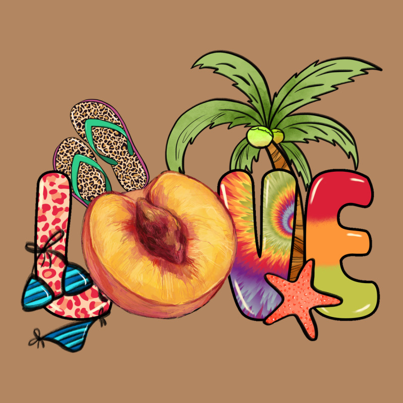 Love Peach Summer Long Sleeve Tee by NancyCooperArtShop | Teevron