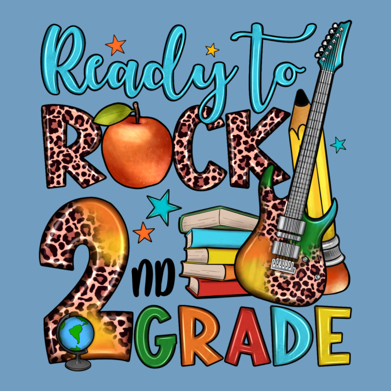 Ready To Rock 2nd Grade Urban Heavy Tee by JahusDesignShop | Teevron
