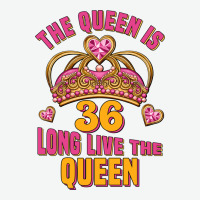 The Queen Is 36 Long Live The Queen Urban Heavy Tee | Teevron