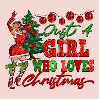Just A Girl Who Loves Christmas Premium Sweatshirt | Teevron