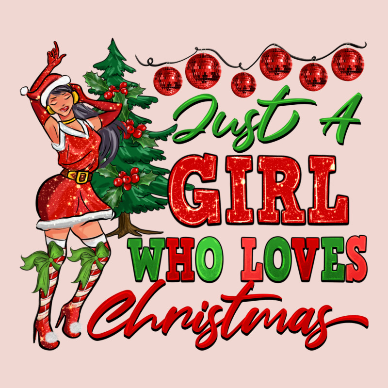 Just A Girl Who Loves Christmas Premium Sweatshirt by FaDigitalArtStudio | Teevron