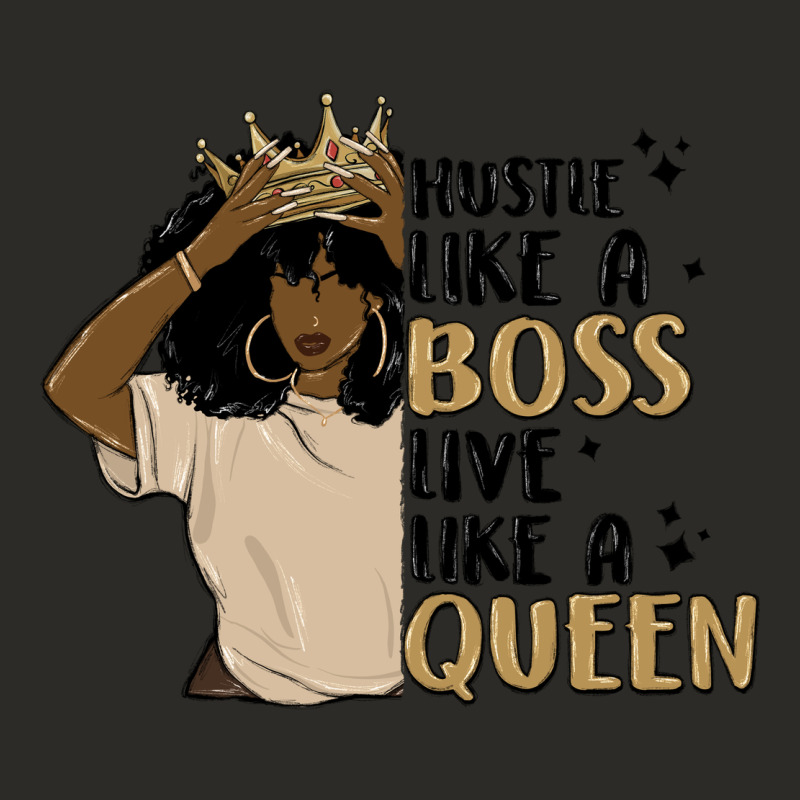 Hustle Like A Boss Live Like A Queen Heavy Core Tee by MaliasSmallBusiness | Teevron