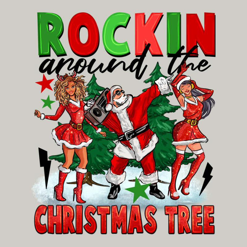 Rockin Around The Christmas Tree Heavyweight Hoodie by FaDigitalArtStudio | Teevron
