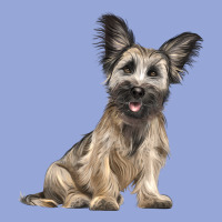 Skye Terrier Dog Illustrations Classic Tee | Teevron