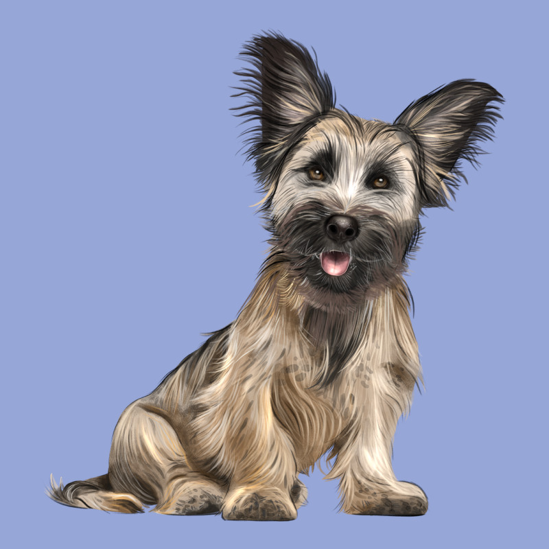 Skye Terrier Dog Illustrations Classic Tee by LillyAllenDesigns | Teevron