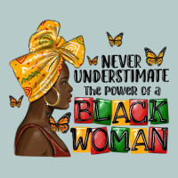 Never Understimate The Power Of A Black Woman Heavy Core Tee | Teevron