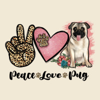 Peace Love Pug Premium Tee | Teevron