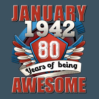 January 1942 80 Years Of Being Awesome Urban Heavy Tee | Teevron