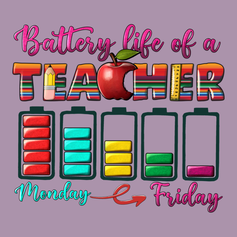 Battery Life Of A Teacher Heavyweight Hoodie by BundleAndBundleShop | Teevron