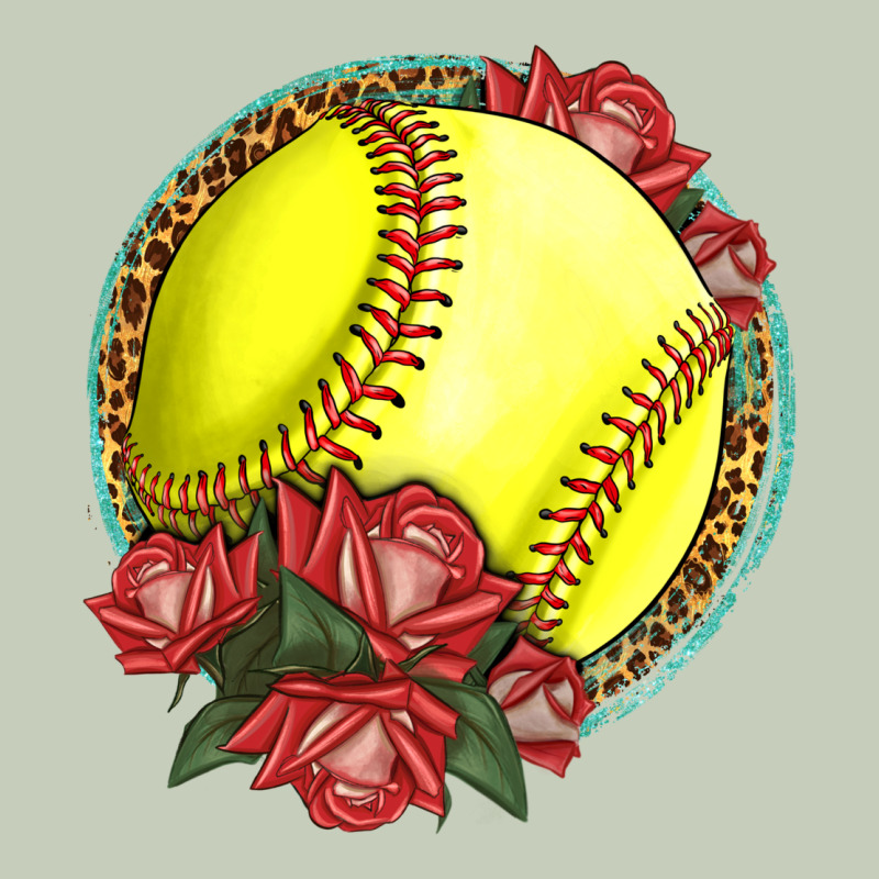 Western Softball With Roses Classic Tee by LillyAllenDesigns | Teevron