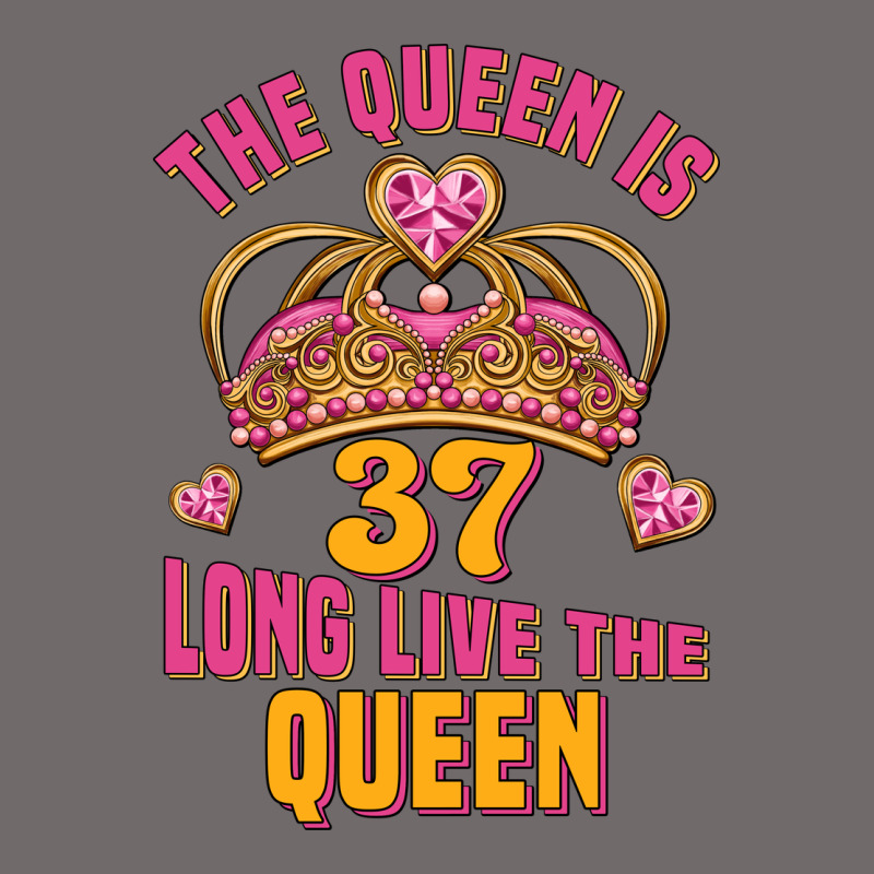 The Queen Is 37 Long Live The Queen Kopya Urban Heavy Tee by Jasminsmagicworld | Teevron