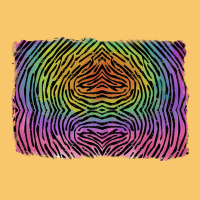 Colorful Zebra Background Vintage Hoodie | Teevron