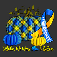 october we wear blue and yellow with pumpkins | Teevron
