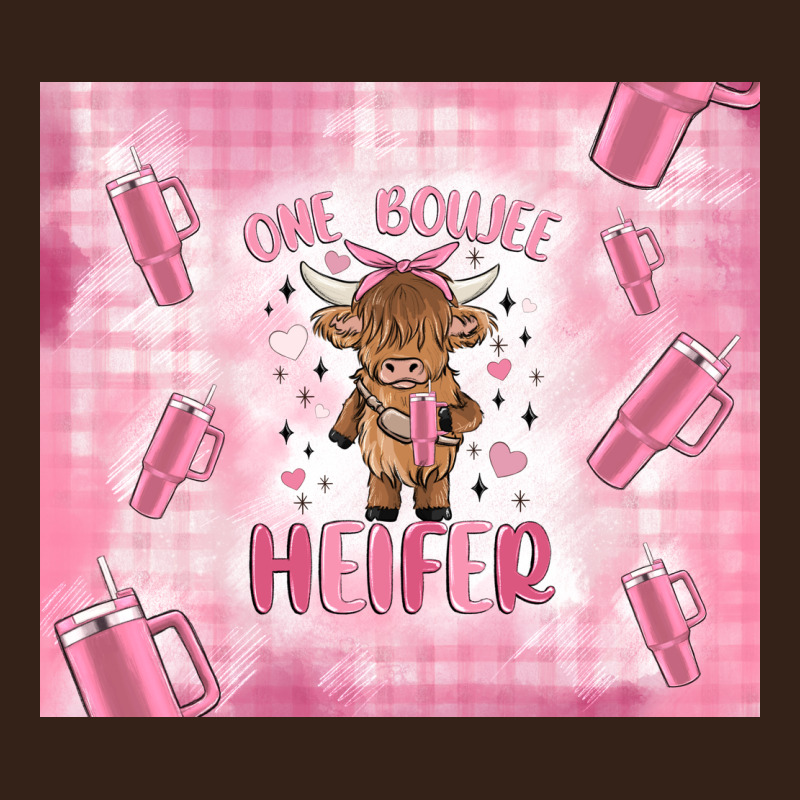 One Boujee Heifer Heavy Core Tee by MaliasSmallBusiness | Teevron