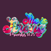 She Is Strong Proverbs 31:25 Premium Tee | Teevron