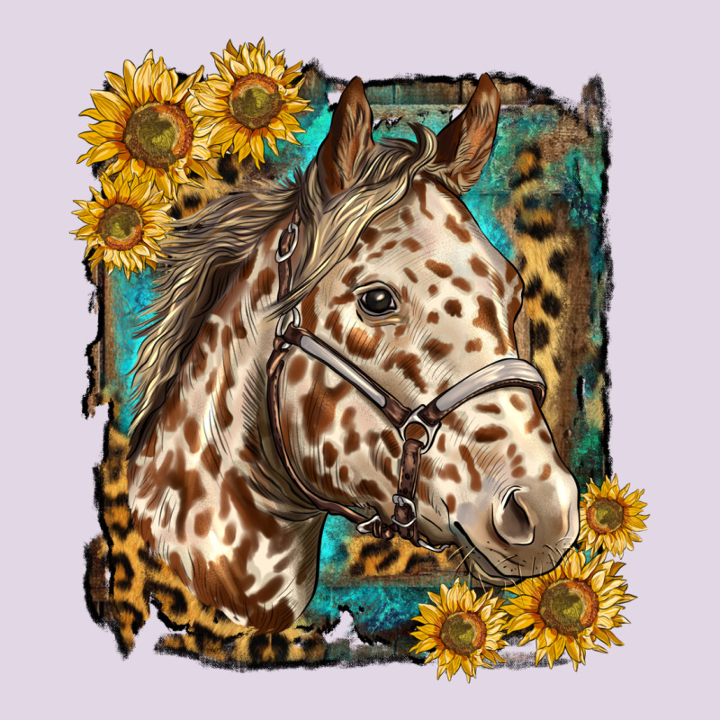 Appaloosa Horse With Sunflowers And Western Background Classic Tee by LillyAllenDesigns | Teevron