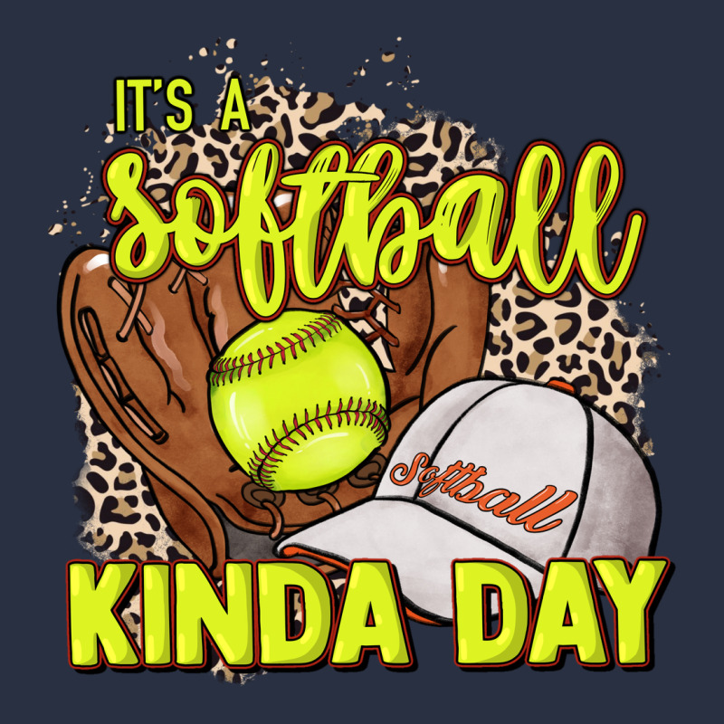 It's A Softball Kinda Day Leopard Heavyweight Sweatshirt by HowdyJamesFarm | Teevron
