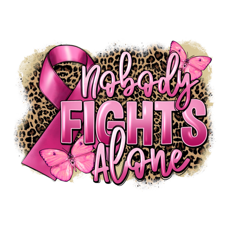 Nobody Fights Alone Cancer Premium Hoodie by FaDigitalArtStudio | Teevron