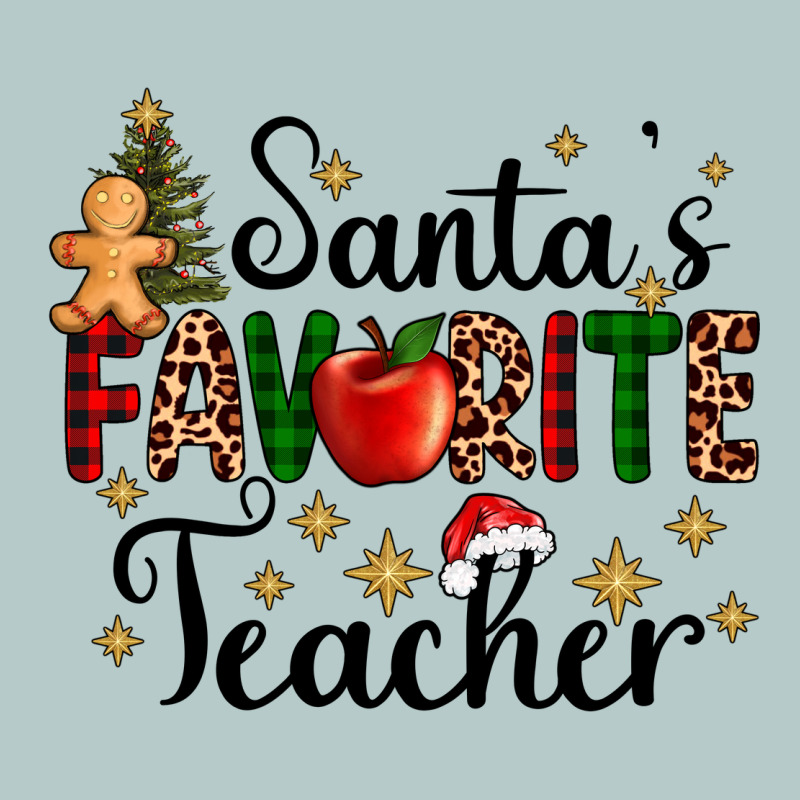 Santa's Favorite Teacher Heavy Core Tee by AdoDesignShop | Teevron