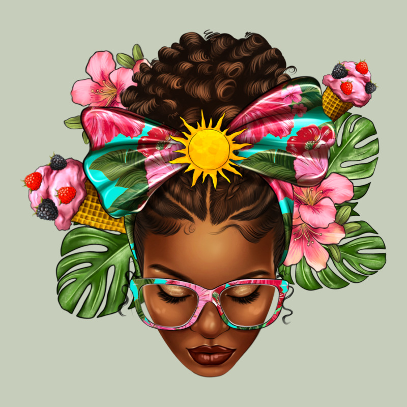 Afro Woman Summer Long Sleeve Tee by texasbilliewilder | Teevron