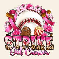 Strike Out Cancer Baseball Vintage Tee | Teevron