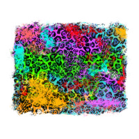 colorful leopard background | Teevron