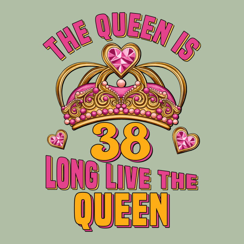 The Queen Is 38 Long Live The Queen Urban Heavy Tee by Jasminsmagicworld | Teevron