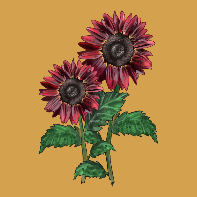 2 Chocolate Sunflower Urban Hoodie by LillyAllenDesigns | Teevron