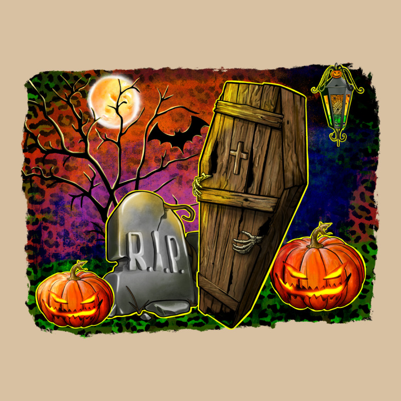 Headstone And Coffin Background Heavyweight Hoodie by BundleAndBundleShop | Teevron