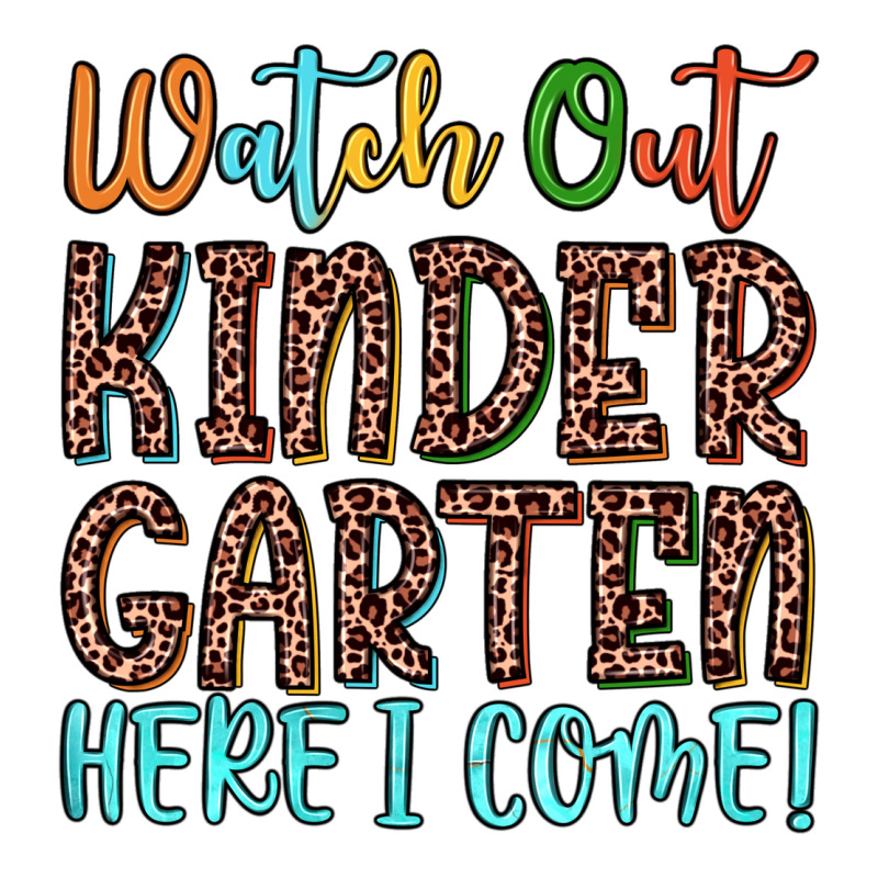 Watch Out Kindergarten Here I Come! Urban Heavy Tee by JahusDesignShop | Teevron