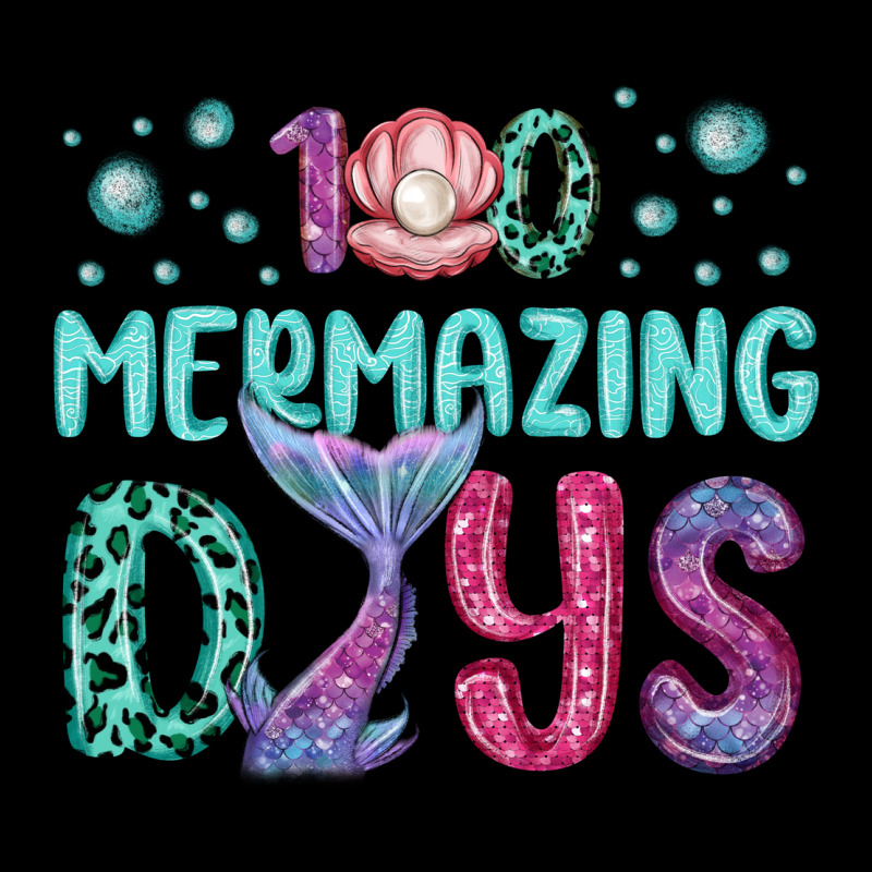 100 Mermazing Days Premium Tee by MaliasSmallBusiness | Teevron