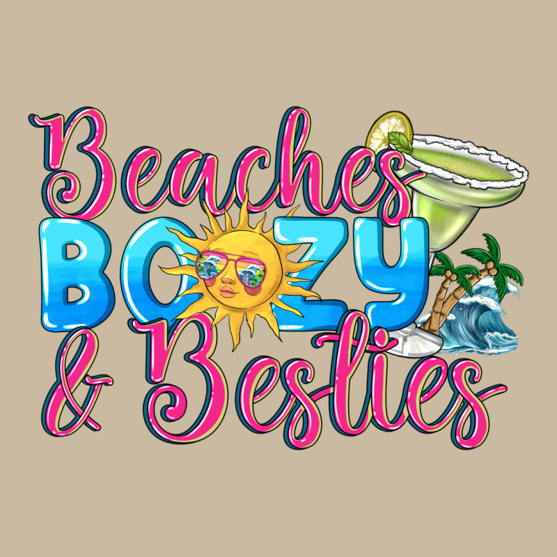 Beaches Boozy Besties Summer Long Sleeve Tee by NancyCooperArtShop | Teevron