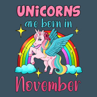 Unicorns Are Born In November Urban Heavy Tee | Teevron