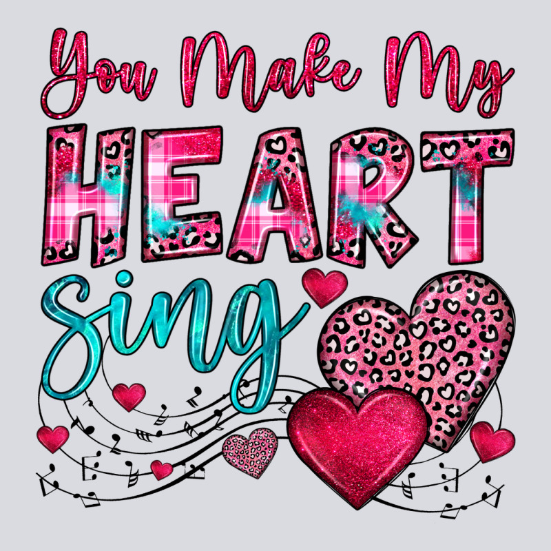 You Make My Heart Sing Zipper Hoodie by OliviaCreatesArt | Teevron