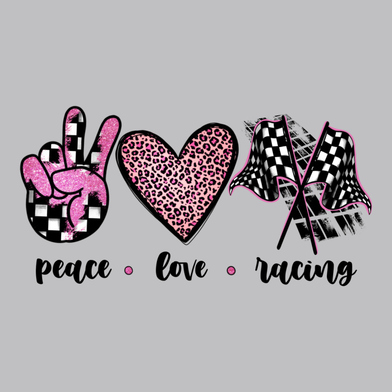 Peace Love Racing Classic Tee by JahusDesignShop | Teevron