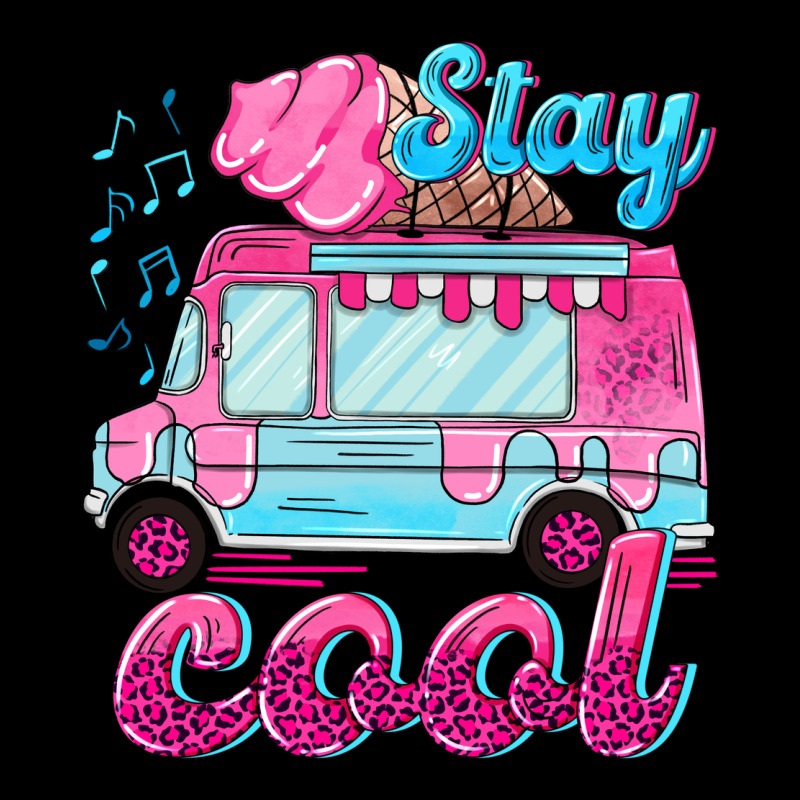 Stay Cool With Ice Cream Van Summer Long Sleeve Tee by NancyCooperArtShop | Teevron