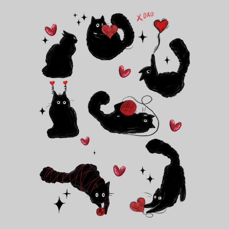 Valentine Cat Premium Tee by MaliasSmallBusiness | Teevron