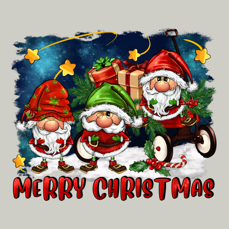 Merry Christmas Gnomies Wagon Heavyweight Hoodie by FaDigitalArtStudio | Teevron