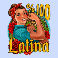 Hundred Percent Latina Strong Woman Urban Heavy Tee | Teevron