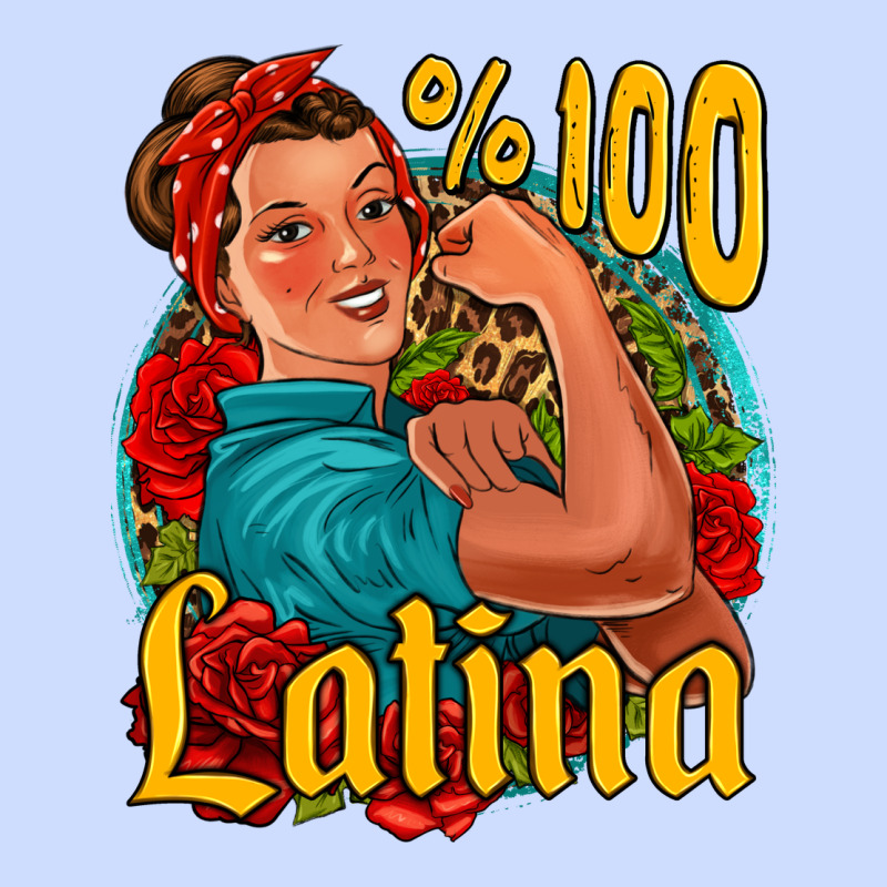 Hundred Percent Latina Strong Woman Urban Heavy Tee by Jasminsmagicworld | Teevron