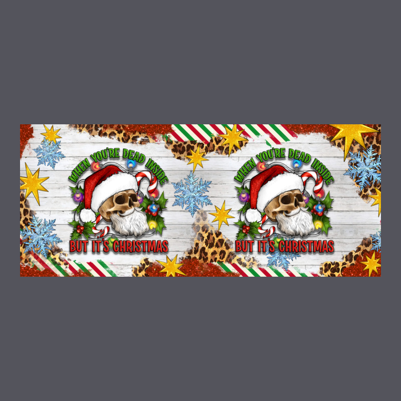 When You're Dead Inside But It's Christmas Hippie Skeleton Santa Vintage Hoodie by Artiststas | Teevron