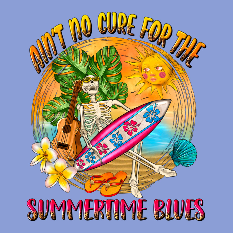 Ain't No Cure For The Summertime Blues Long Sleeve Tee by NancyCooperArtShop | Teevron