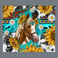 Cowhide Aztec Horse Heavyweight Sweatshirt | Teevron