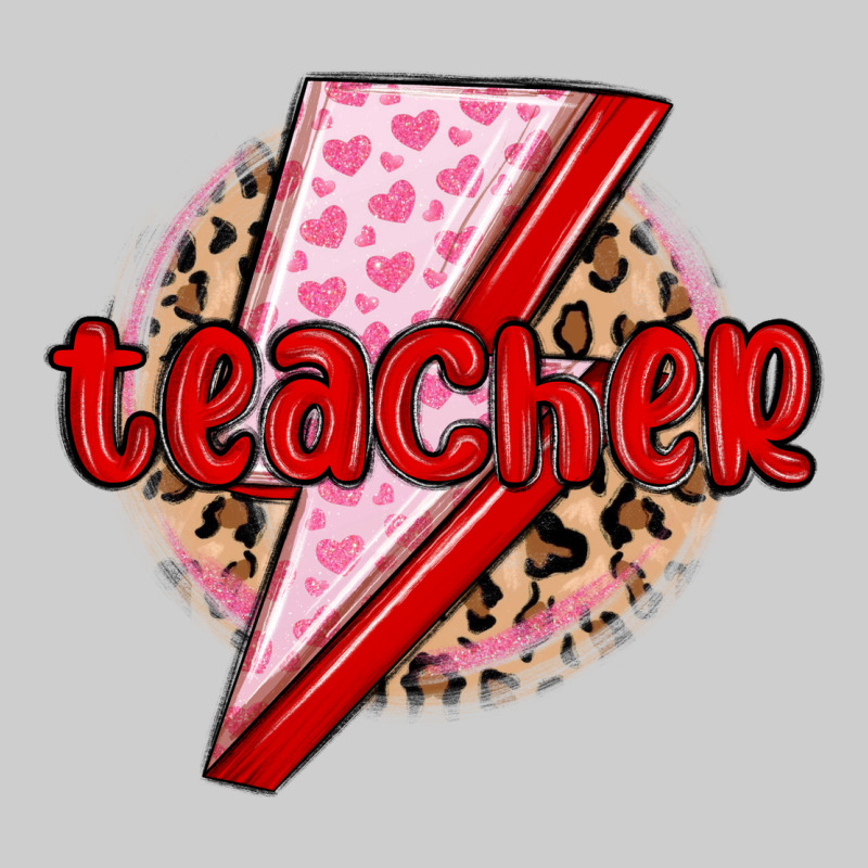 Teacher Lightning Bolt Valentines Day Premium Tee by MaliasSmallBusiness | Teevron