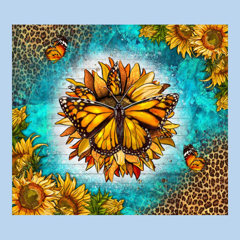 Monarch Butterfly Sunflower Classic Tee by LillyAllenDesigns | Teevron