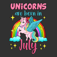 Unicorns Are Born In July Urban Heavy Tee | Teevron