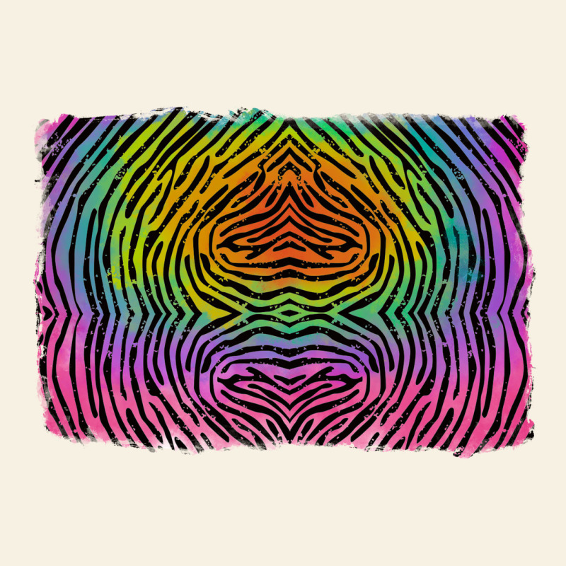 Colorful Zebra Background Vintage Tee by RanaPortraitStore | Teevron