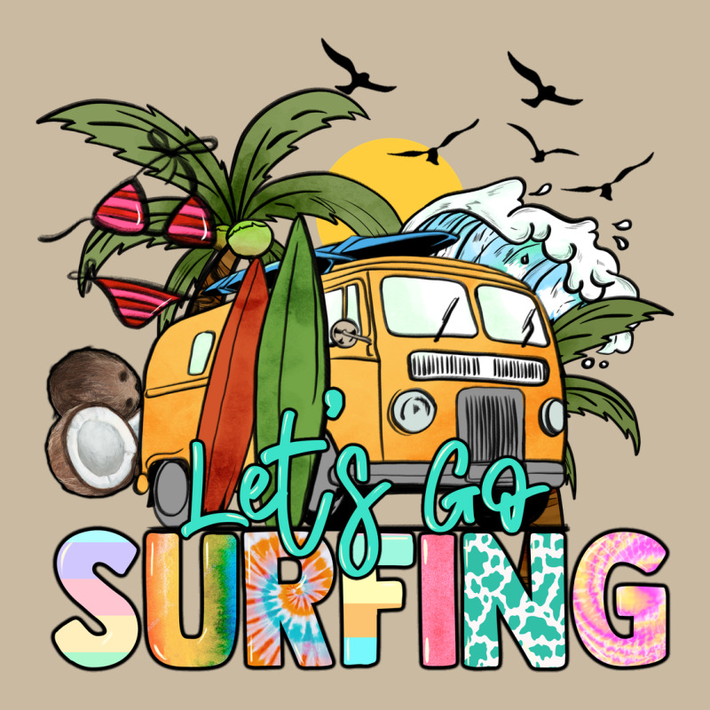 Let's Go Surfing Long Sleeve Tee by NancyCooperArtShop | Teevron